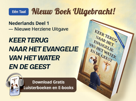 Boek 2 in het Italiaans van Ds. Paul C. Jong, KEER TERUG NAAR HET EVANGELIE VAN HET WATER EN DE GEEST [Nieuwe Herziene Uitgave]
