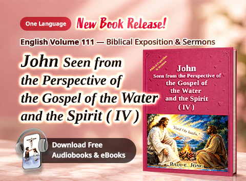 Book 111 of the Christian Book Series by Paul C. Jong: John seen from the perspective of the gospel of the water and the Spirit (IV)