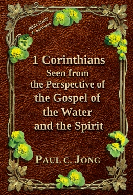 1 Corinthians Seen from the Perspective of the Gospel of the Water and the Spirit 1 Corinthians Seen from the Perspective of the Gospel of the Water and the Spirit