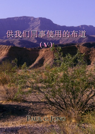 供我们同事使用的布道 (V)