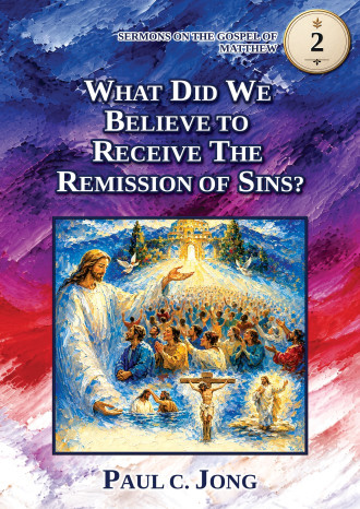 SERMONS ON THE GOSPEL OF MATTHEW 2 - WHAT DID WE BELIEVE TO RECEIVE THE REMISSION OF SINS?